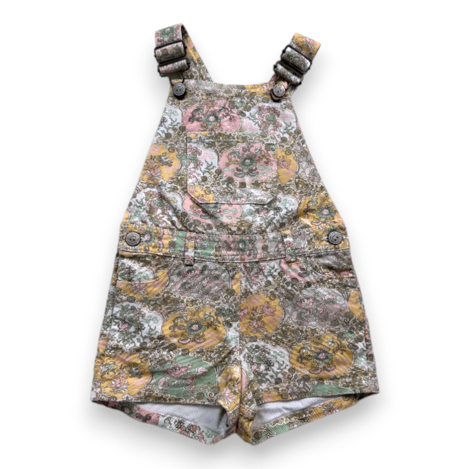 BONPOINT - Mehrfarbiger Denim-Playsuit - 4 Jahre