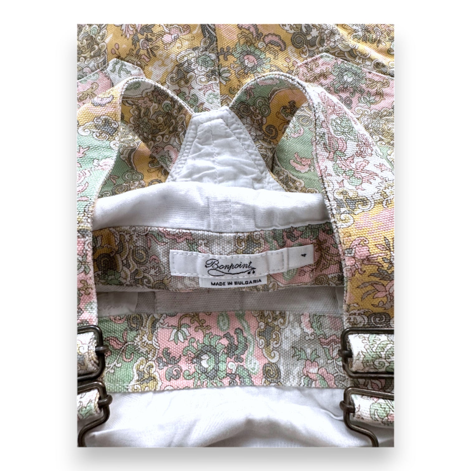 BONPOINT - Mehrfarbiger Denim-Playsuit - 4 Jahre