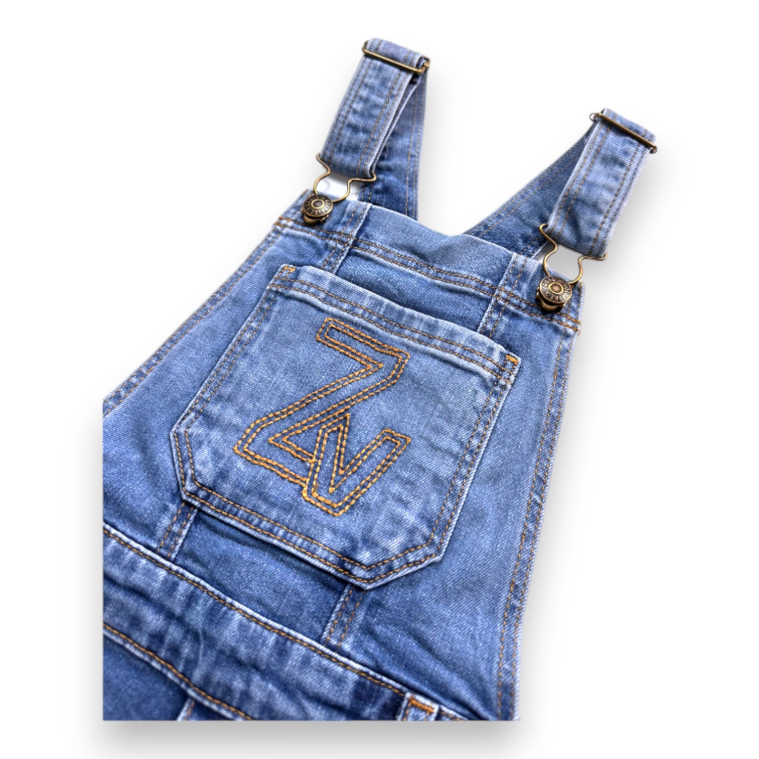 ZADIG & VOLTAIRE - Blue denim playsuit - 6 years