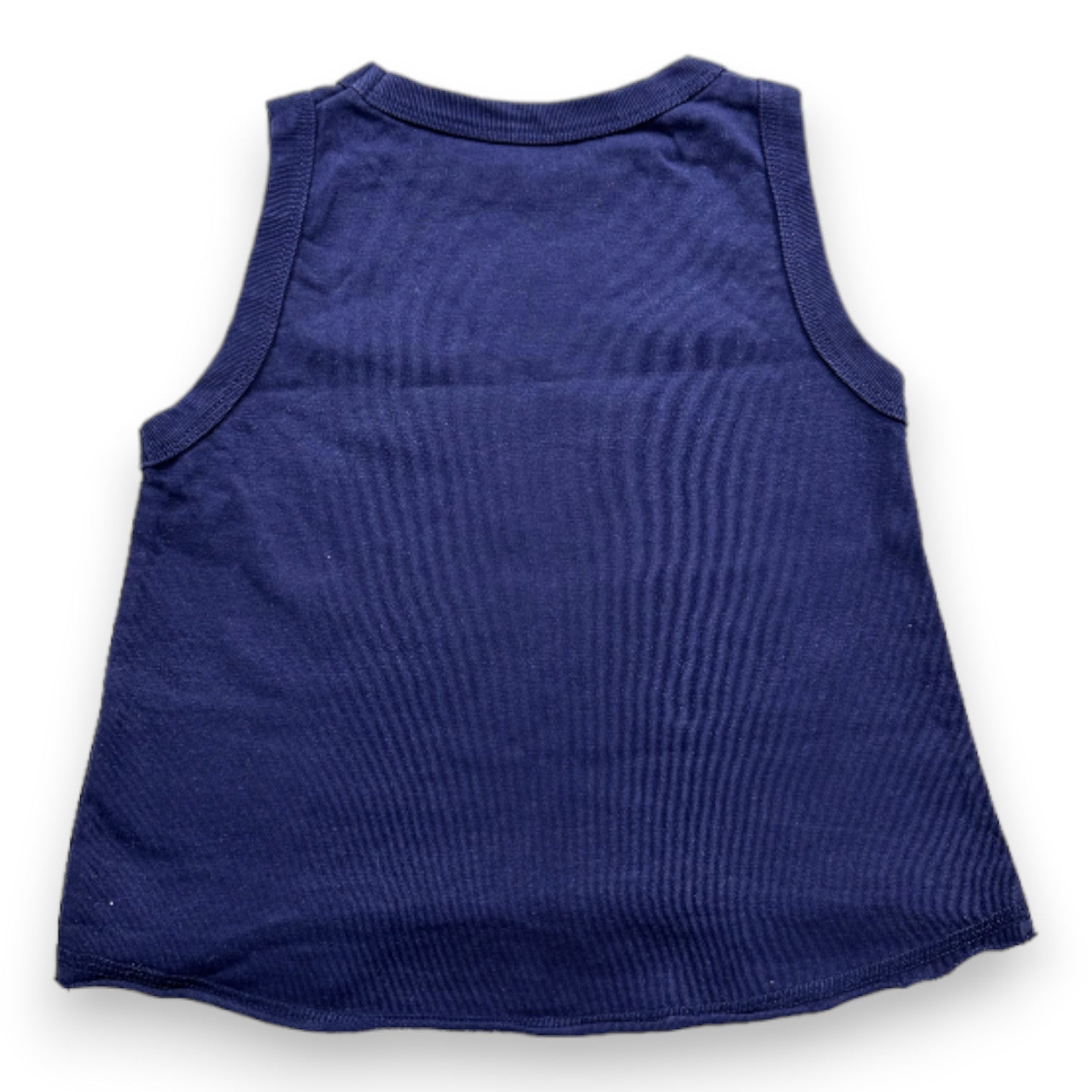 ZADIG & VOLTAIRE - Marineblaues Tanktop mit Aufdruck - 6 Jahre