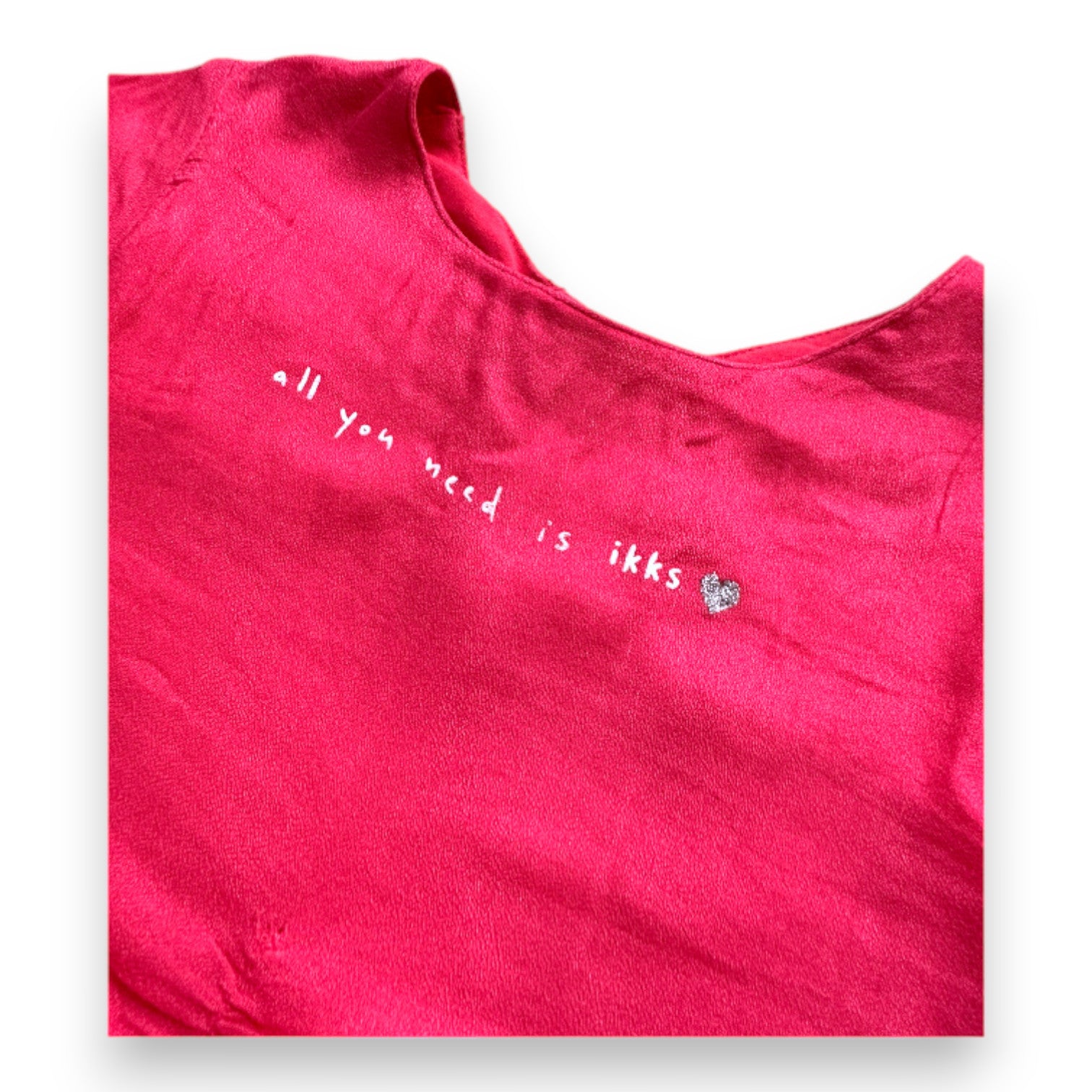 IKKS - Rosa Kurzarmkleid - 2 Jahre