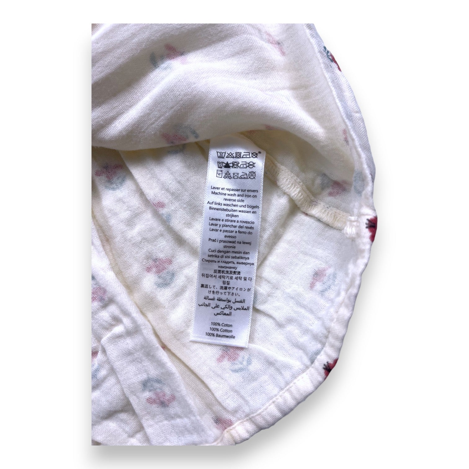 PETIT BATEAU - Floral bloomer dress set - 3 months