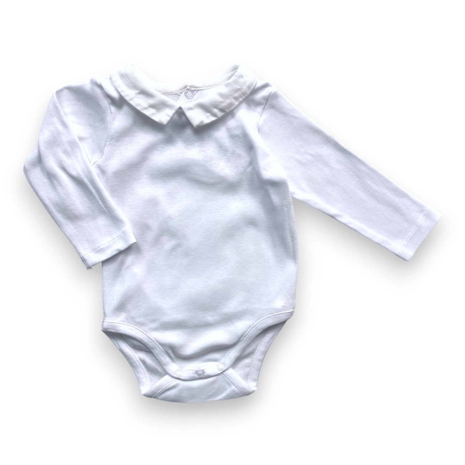 JACADI - White bodysuit - 6 months