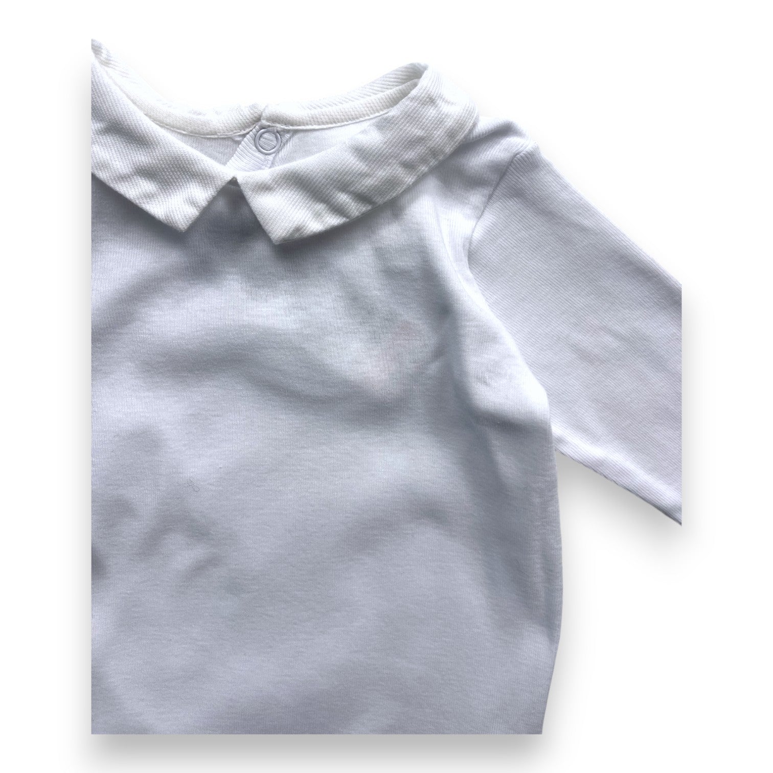 JACADI - White bodysuit - 6 months