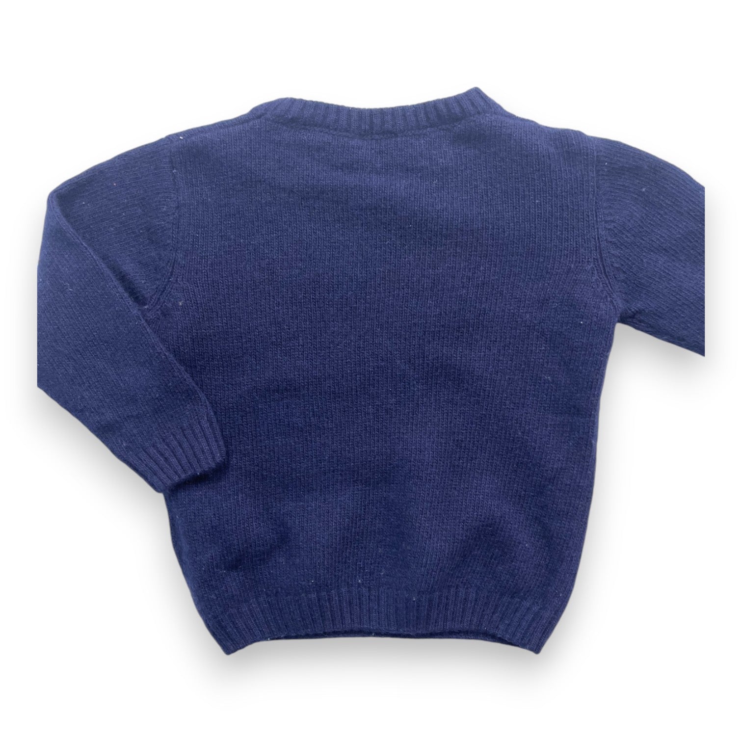 JO MILANO - Navy blue teddy bear sweater - 2 years
