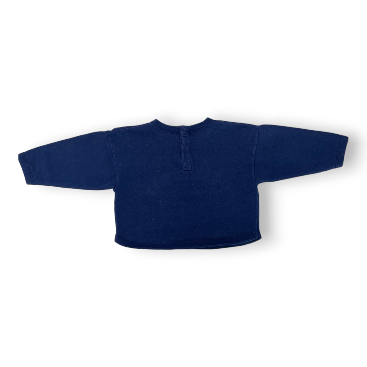PETIT BOAT - Navy blue "Petit Boat family" sweatshirt - 2 years