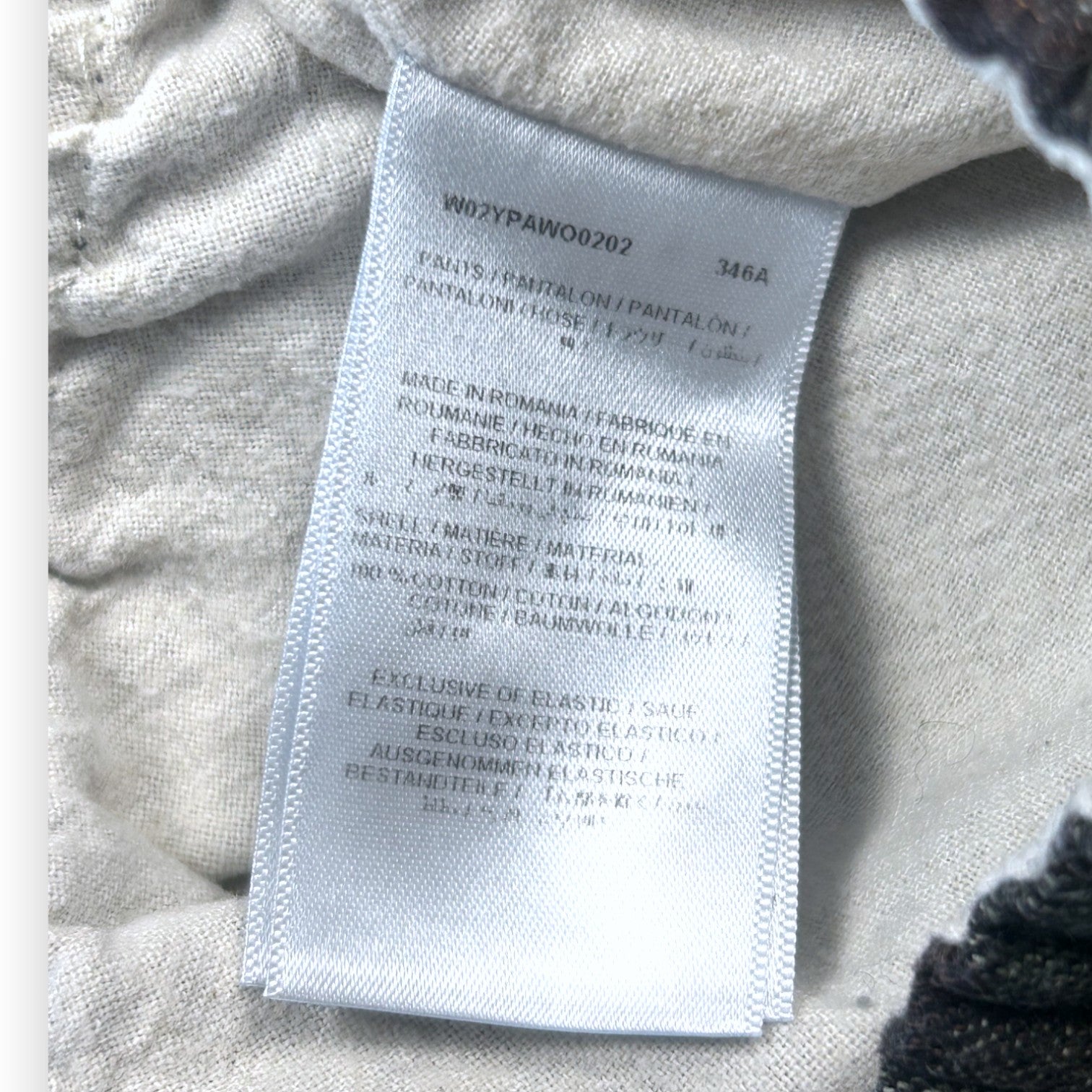 BONPOINT - Grün karierte Hose - 18 Monate