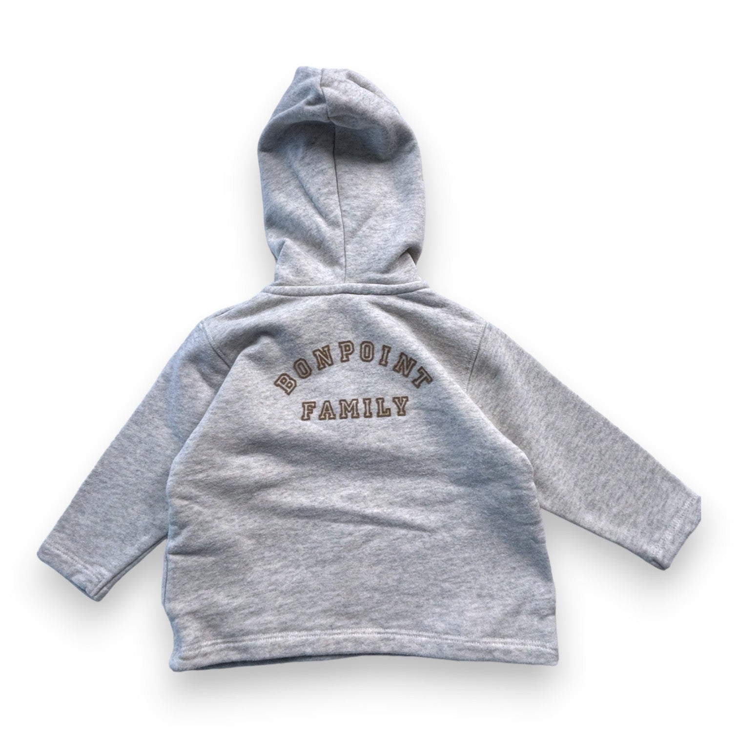 BONPOINT - Beige hooded sweater - 12 months