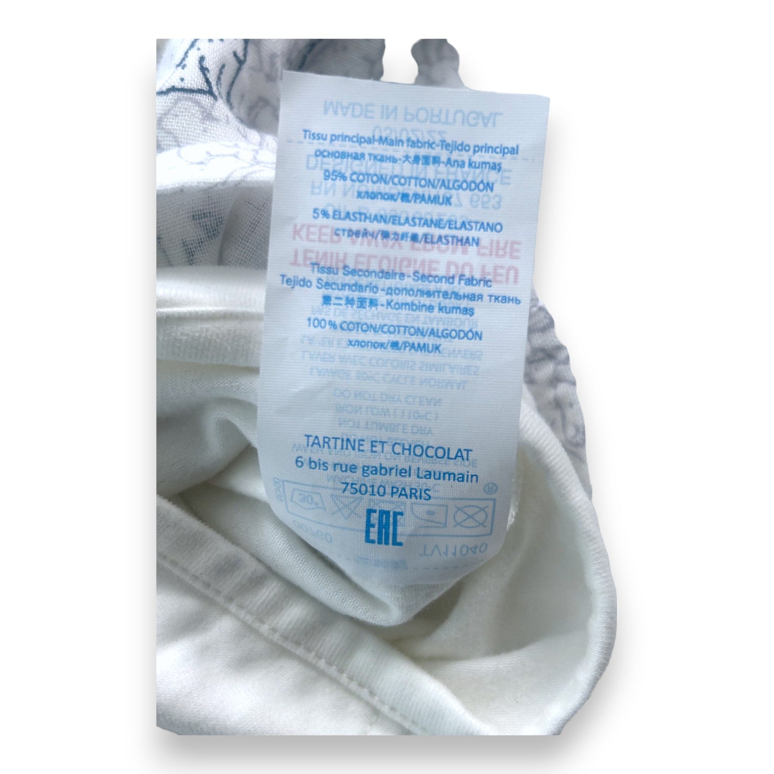 TARTINE ET CHOCOLAT - Bear print set - 3 months