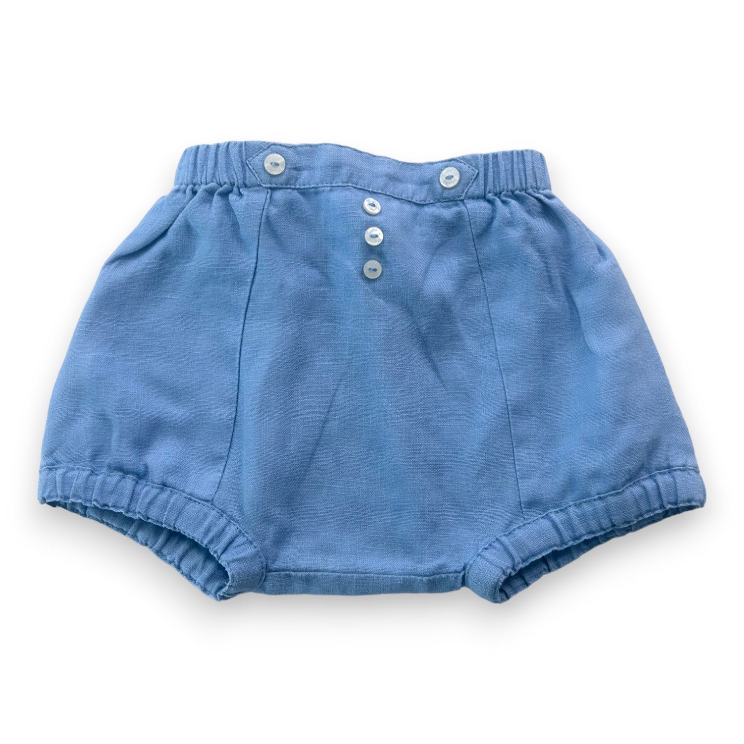 TARTINE ET CHOCOLAT - Short bleu - 18 mois