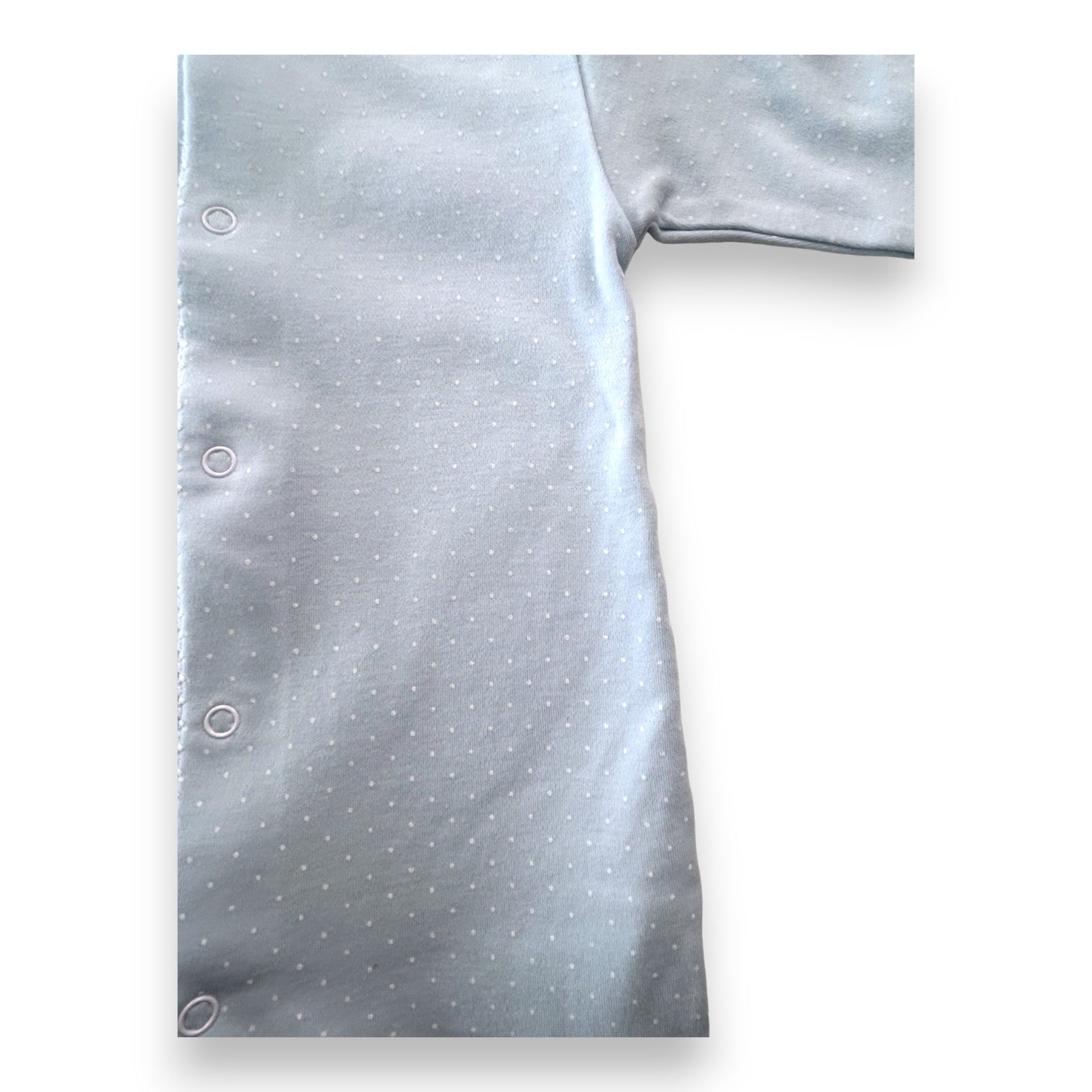 KISSY KISSY - Pyjama bleu à petit pois - 3/6 mois