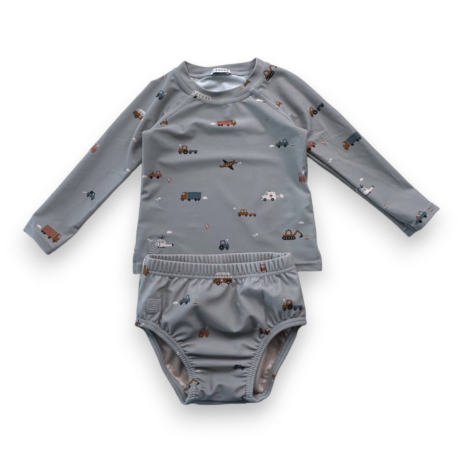 LIEWOOD - Ensemble maillot de bain imprimé véhicule - 1 ans