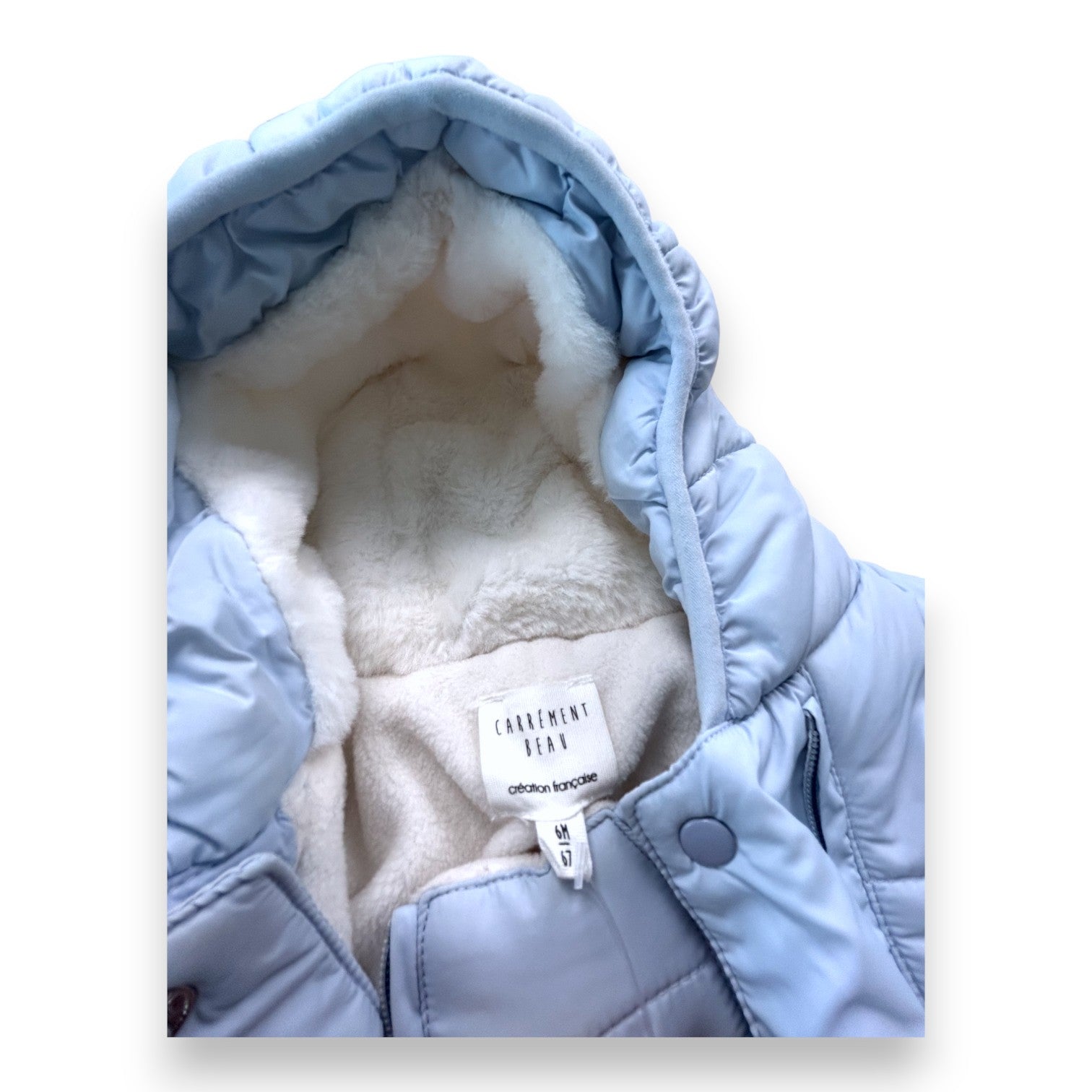 CARREMENT BEAU - Combinaison bleue claire - 6 mois