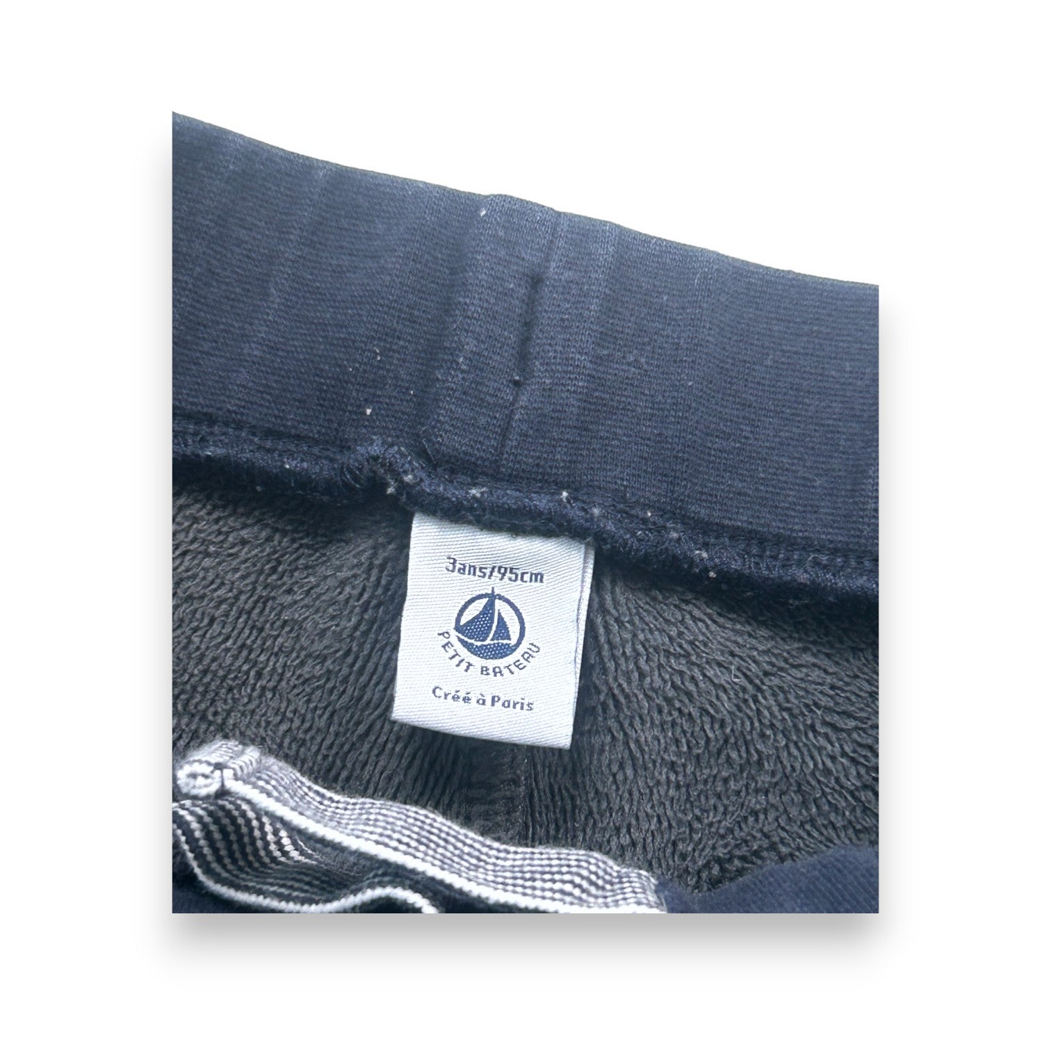 PETIT BATEAU - Jogging gris - 3 ans