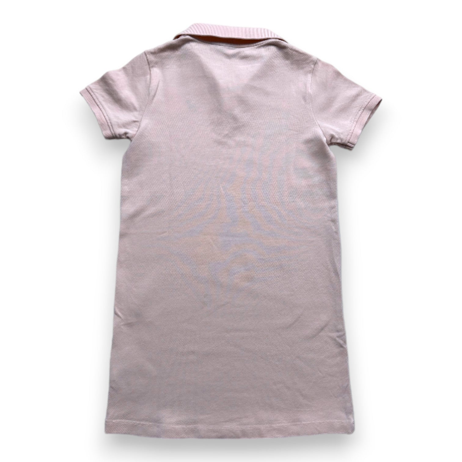 POLO - Pink short-sleeved polo dress - 7 years