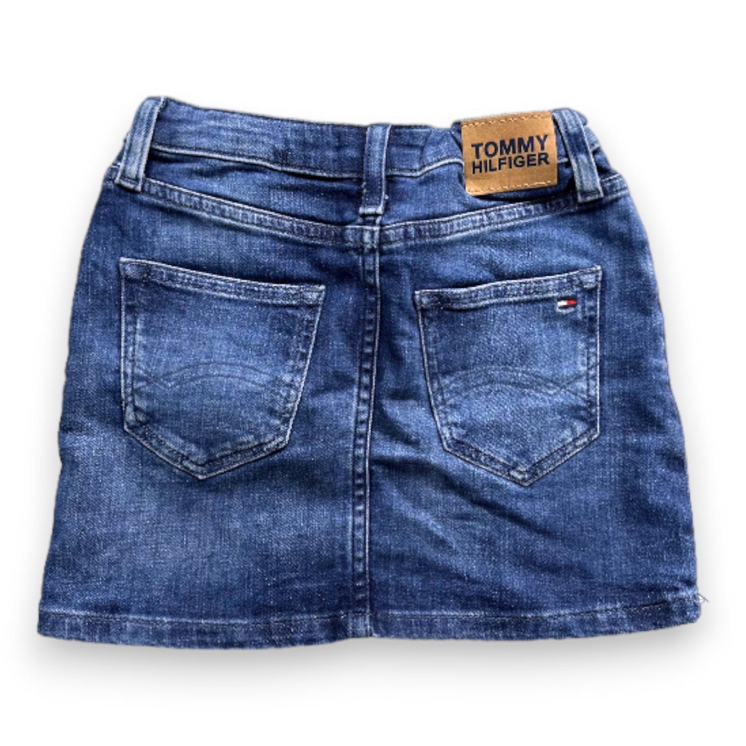 TOMMY HILFIGER - Jupe en jean bleue - 6 ans