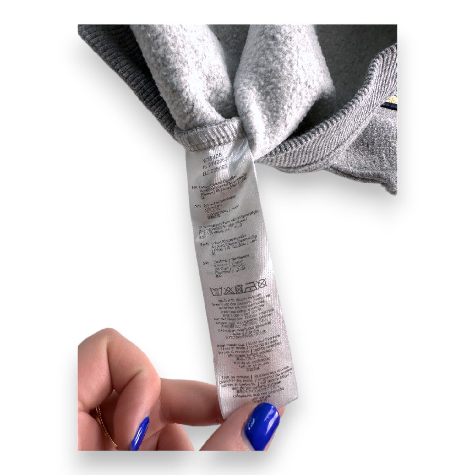 MARC JACOBS - Grey long-sleeved sweatshirt with prints - 6 years