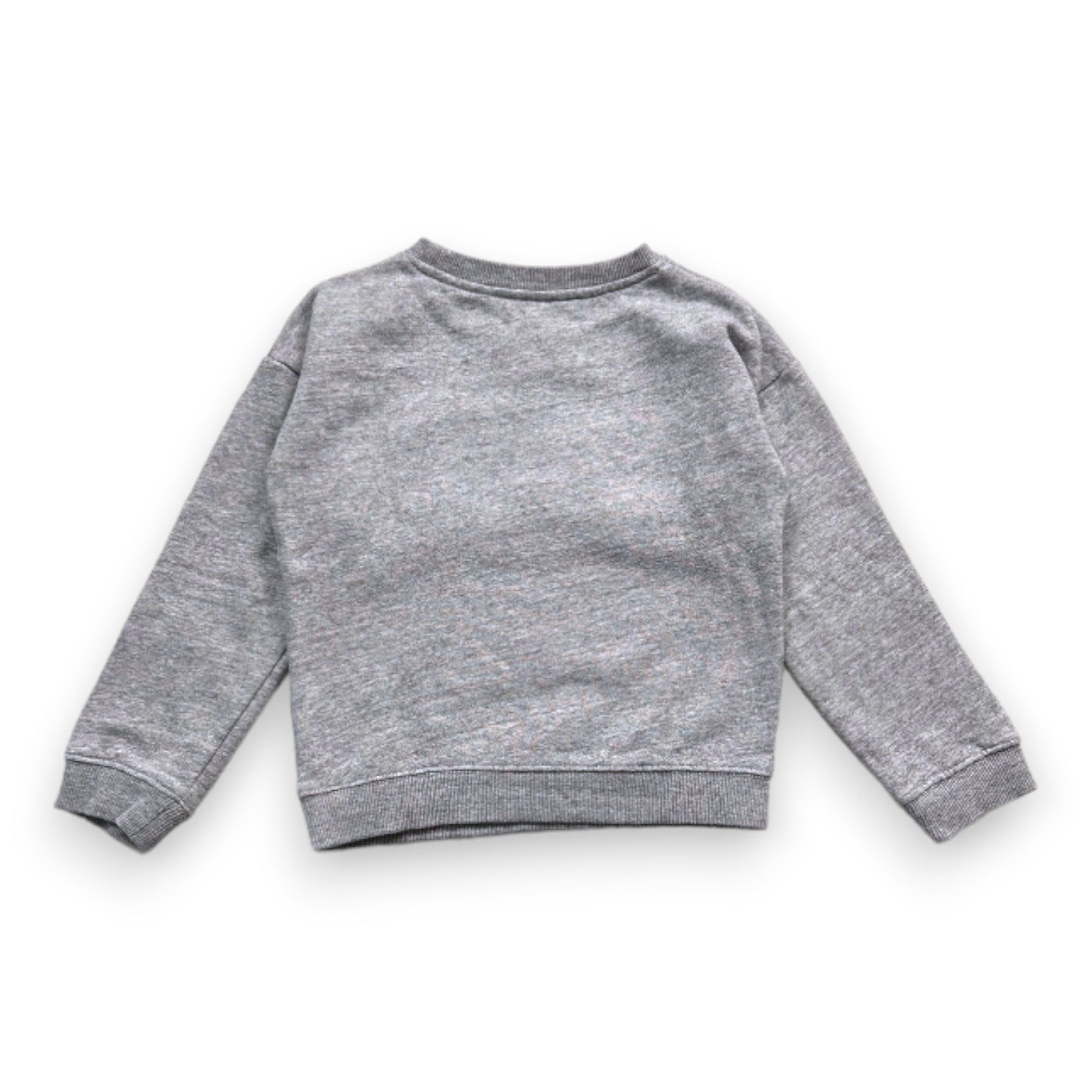 MARC JACOBS - Grey long-sleeved sweatshirt with prints - 6 years