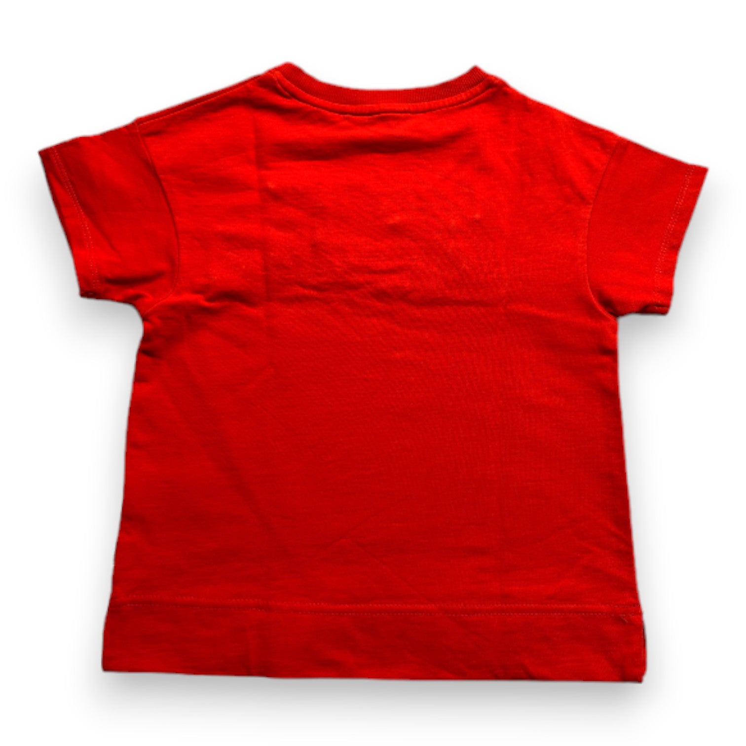 MARC JACOBS - Red short-sleeved t-shirt with embroidery - 6 years