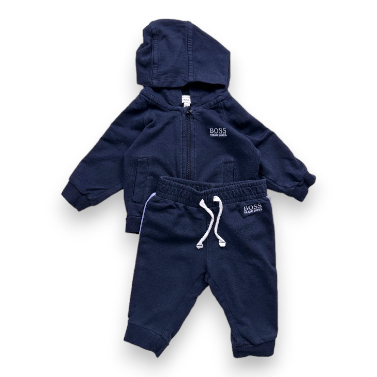 HUGO BOSS - Navy blue jogging set - 6 months