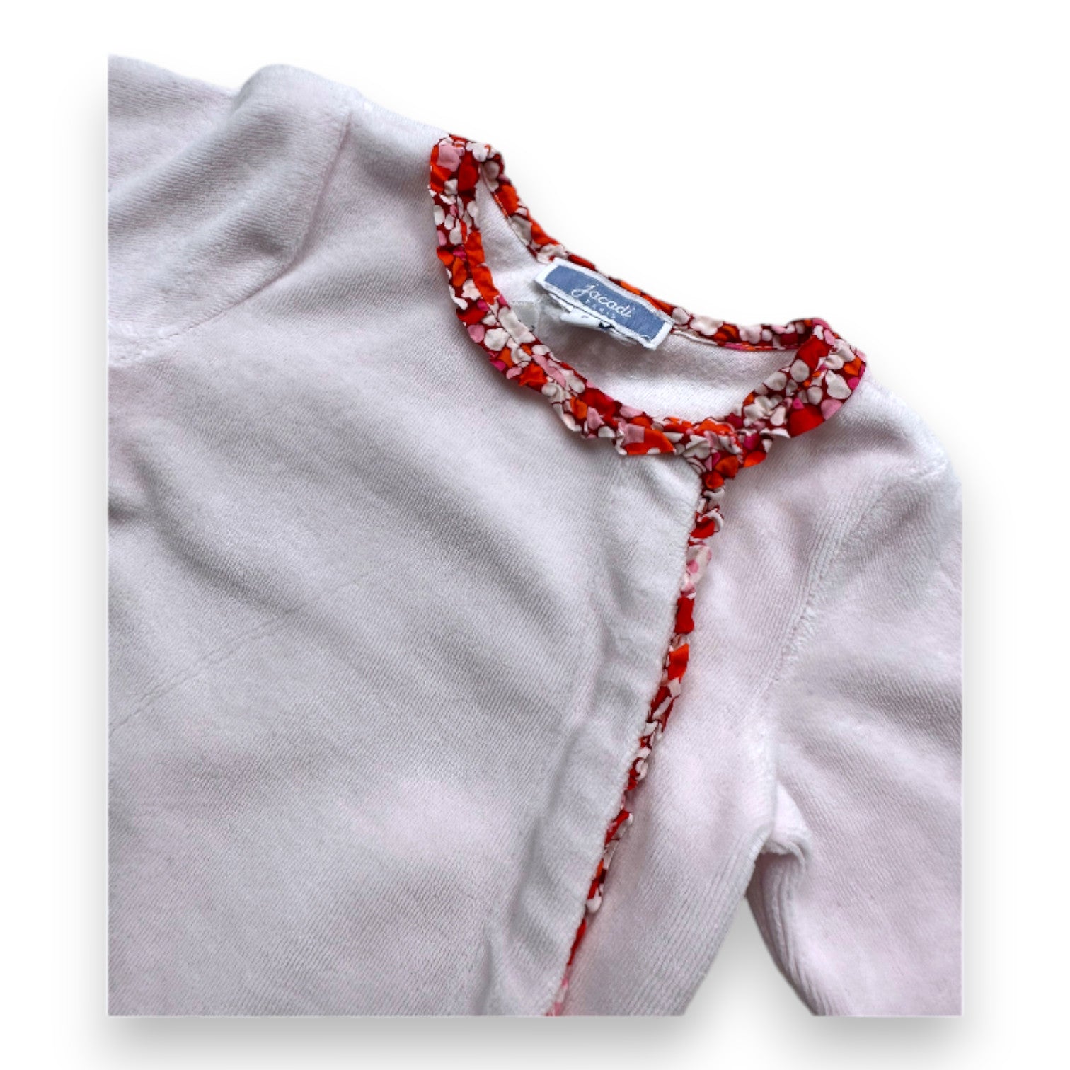 JACADI - Rosa Pyjama mit Details - 6 Monate