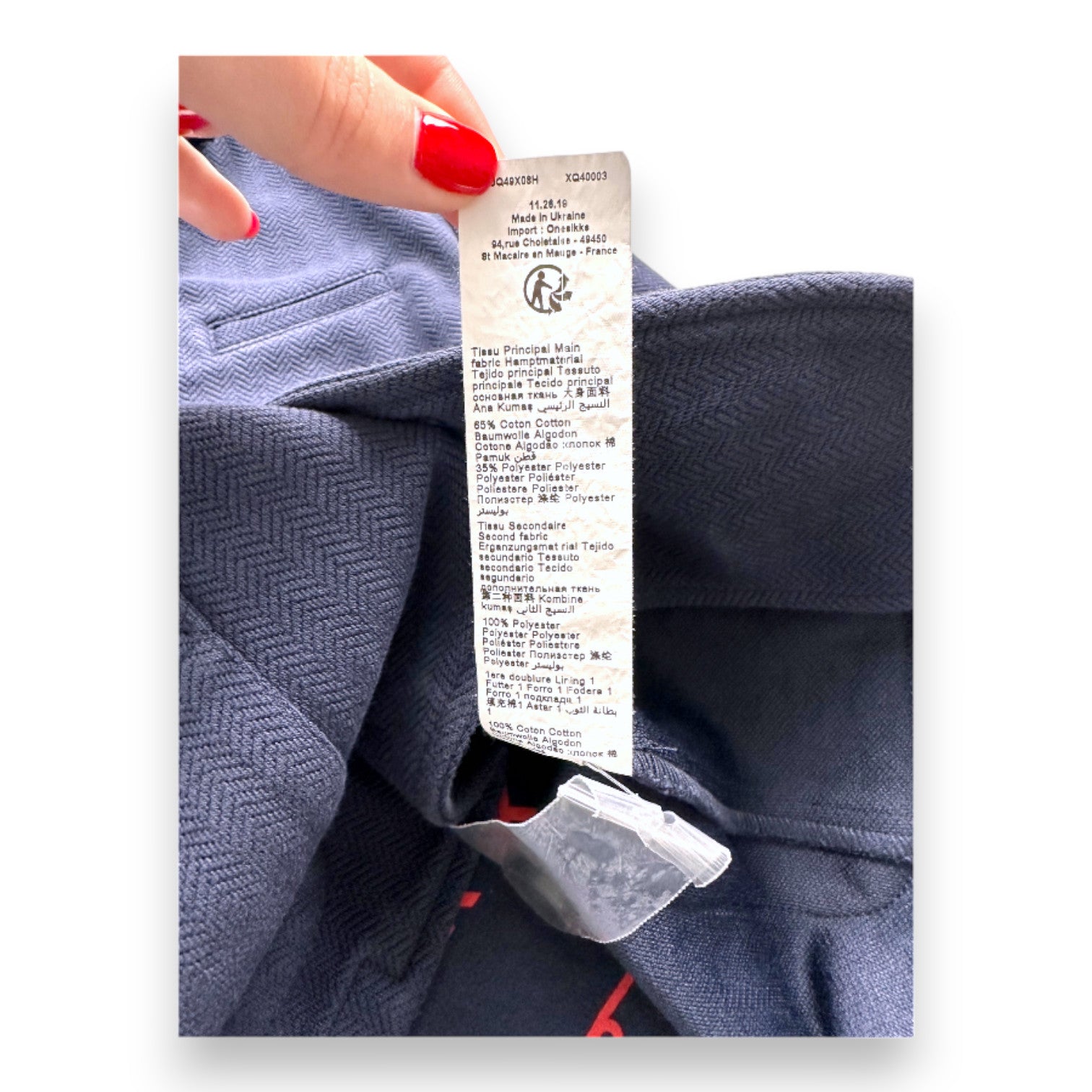 IKKS - Marineblaue Blazerjacke - 10 Jahre