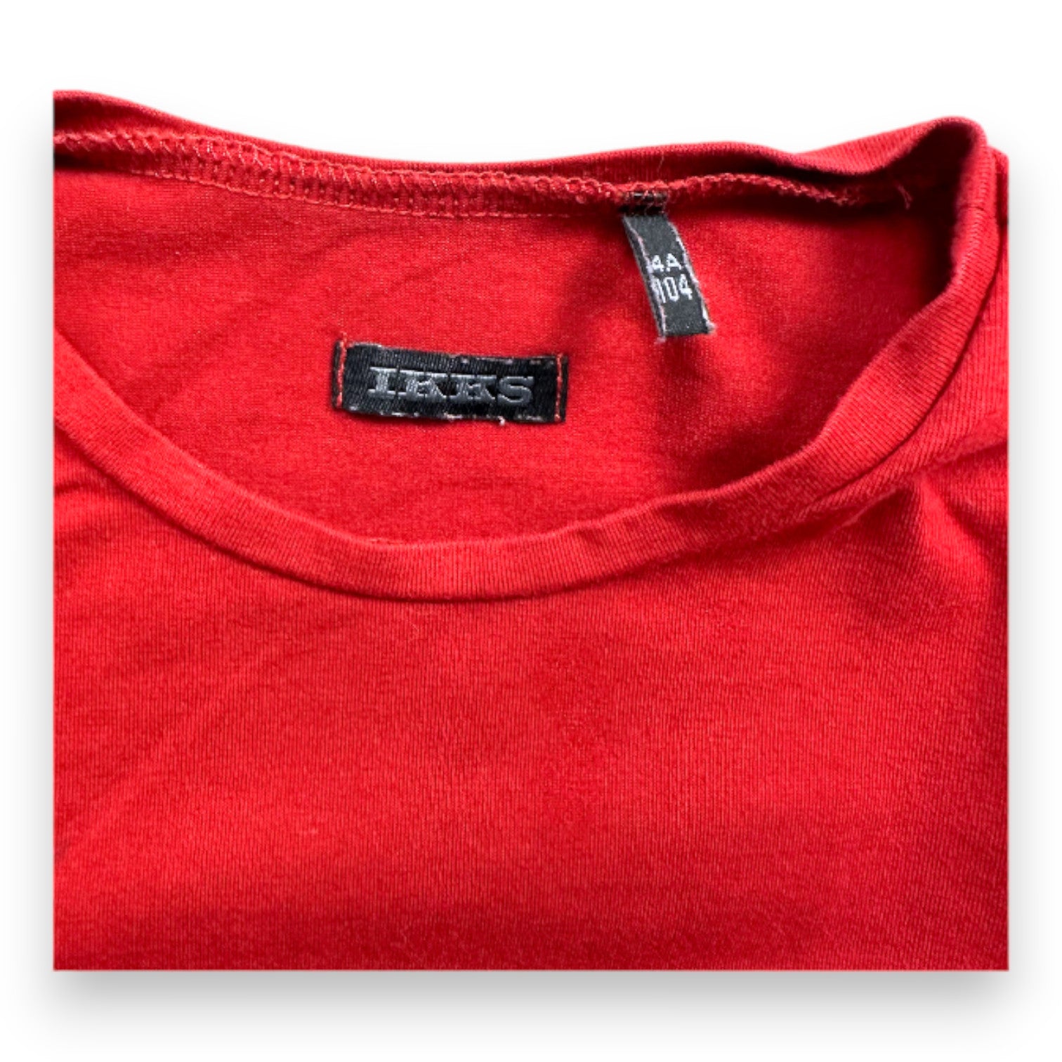 IKKS - Red printed long-sleeved T-shirt - 4 years