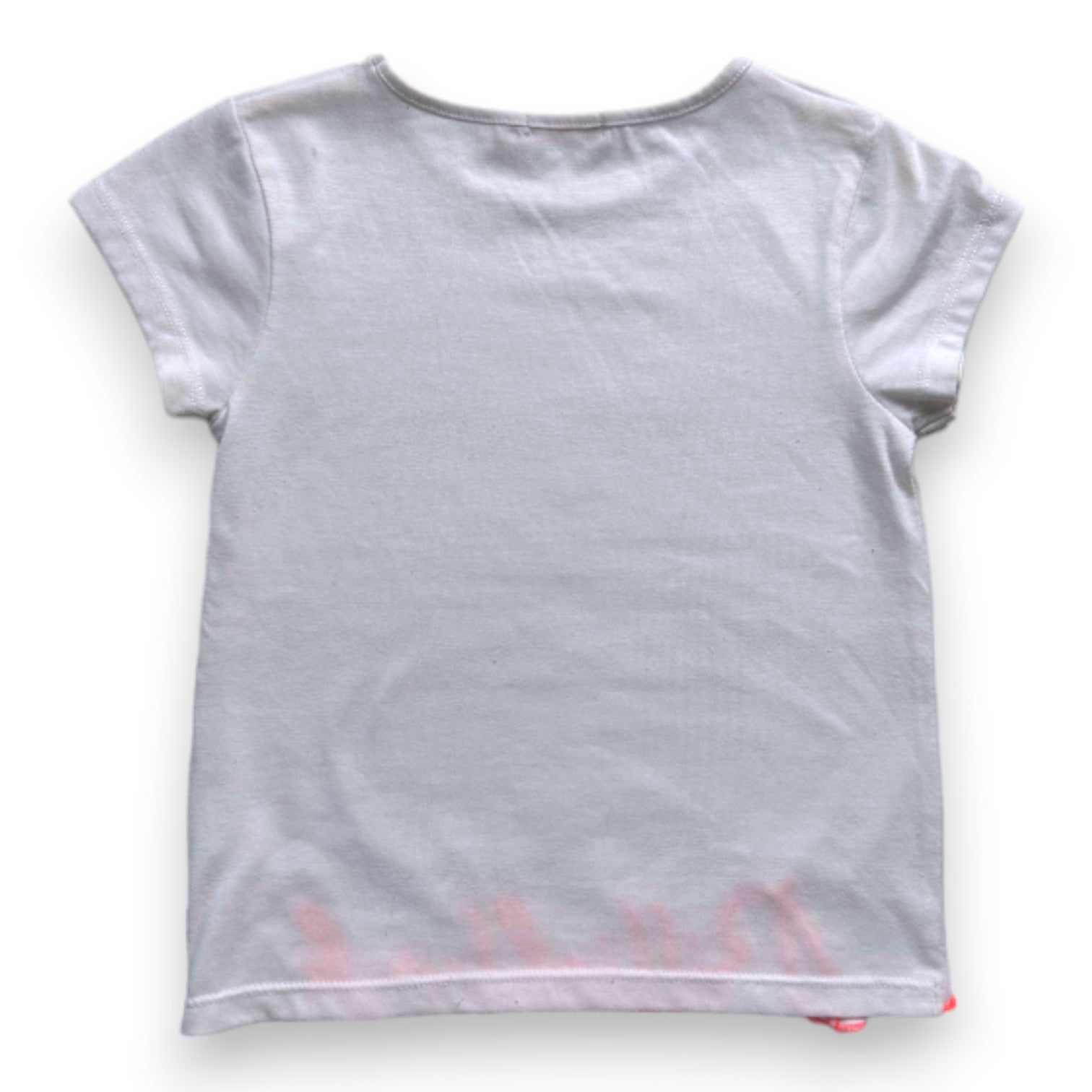 BILLIEBLUSH - Weißes Kurzarm-T-Shirt mit Stickerei - 4 Jahre