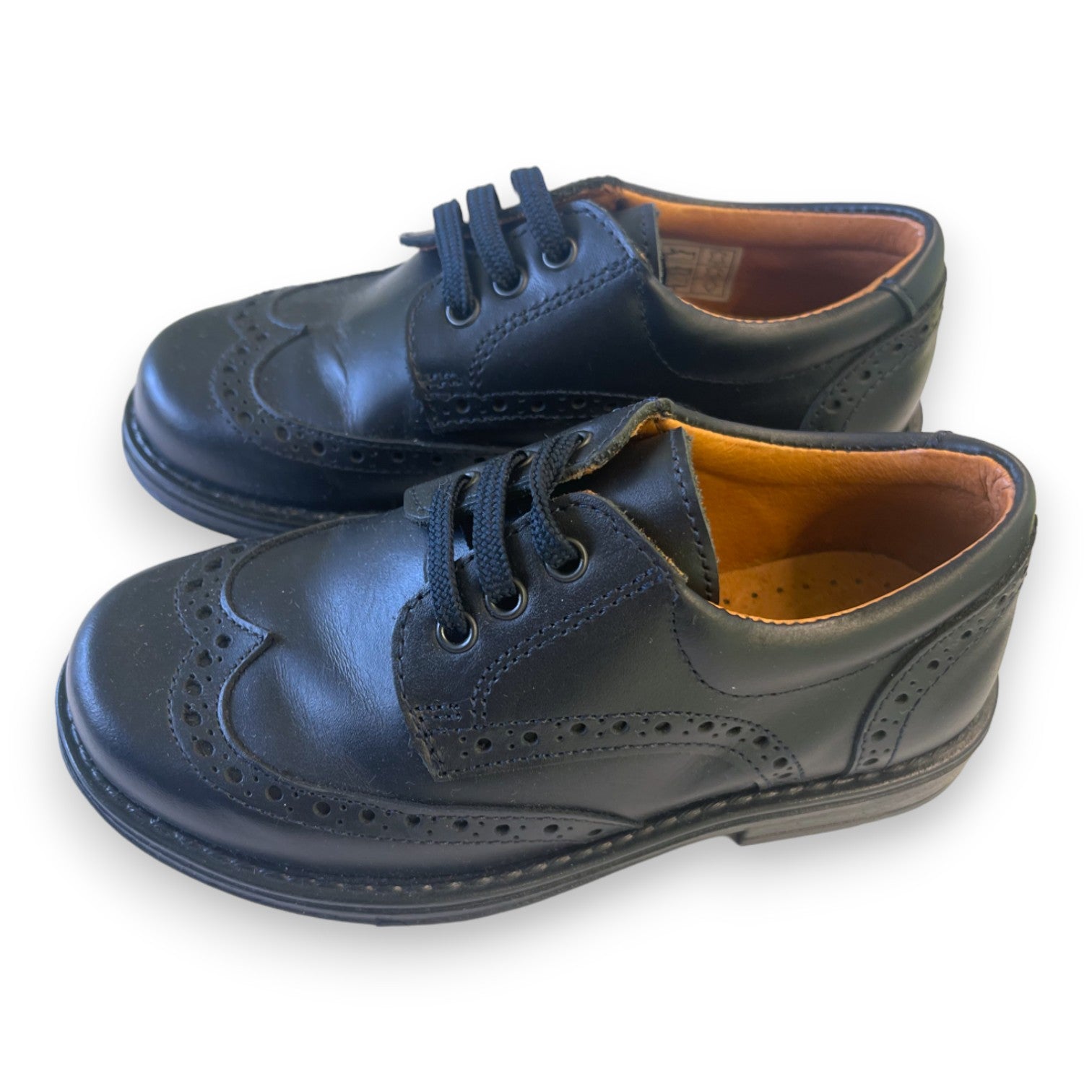 LA COQUETA - Chaussures en cuir bleu marines - 26