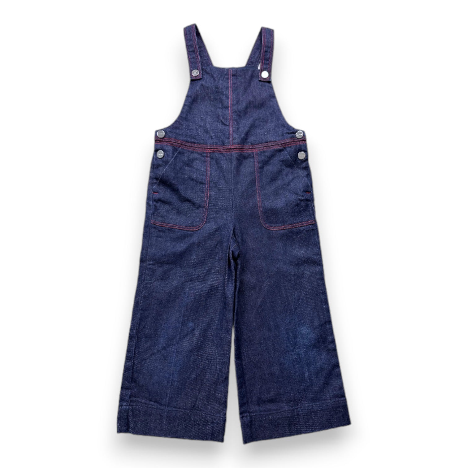 JACADI - salopette bleue en jean - 4 ans