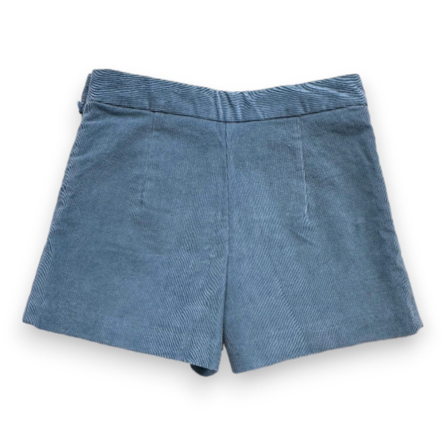 JACADI - Short bleu effet velours neuf - 3 ans