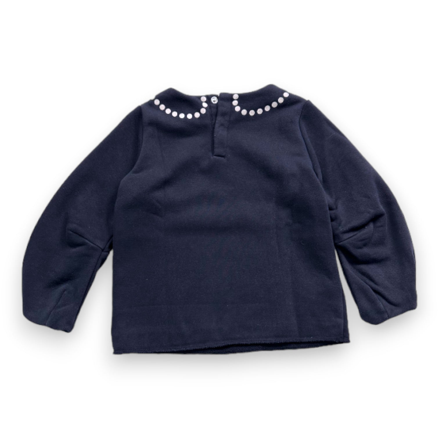 JACADI - Blue long-sleeved T-shirt - 4 years