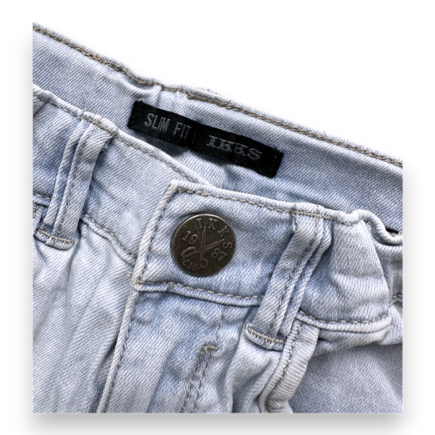 IKKS - Slim Blue Jeans - 7 Jahre