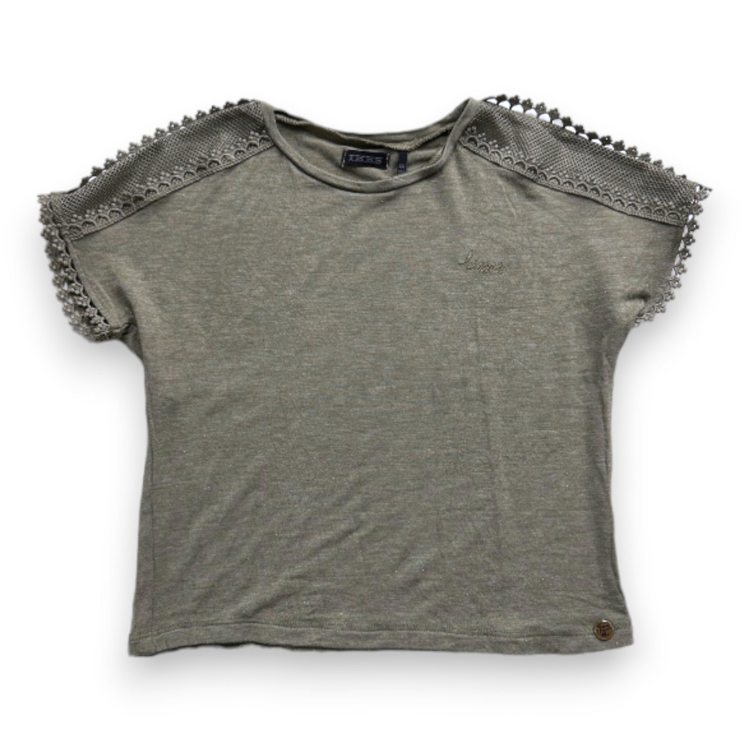 IKKS - Green short-sleeved T-shirt - 4 years