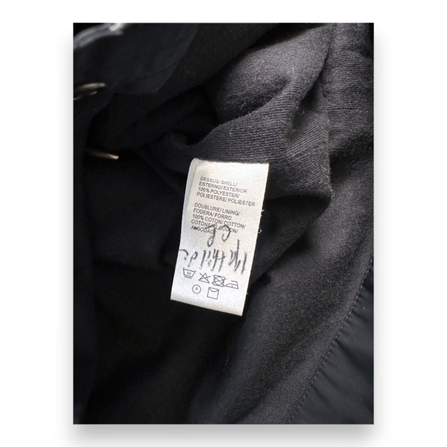 BONPOINT - Long black windbreaker jacket - 6 years