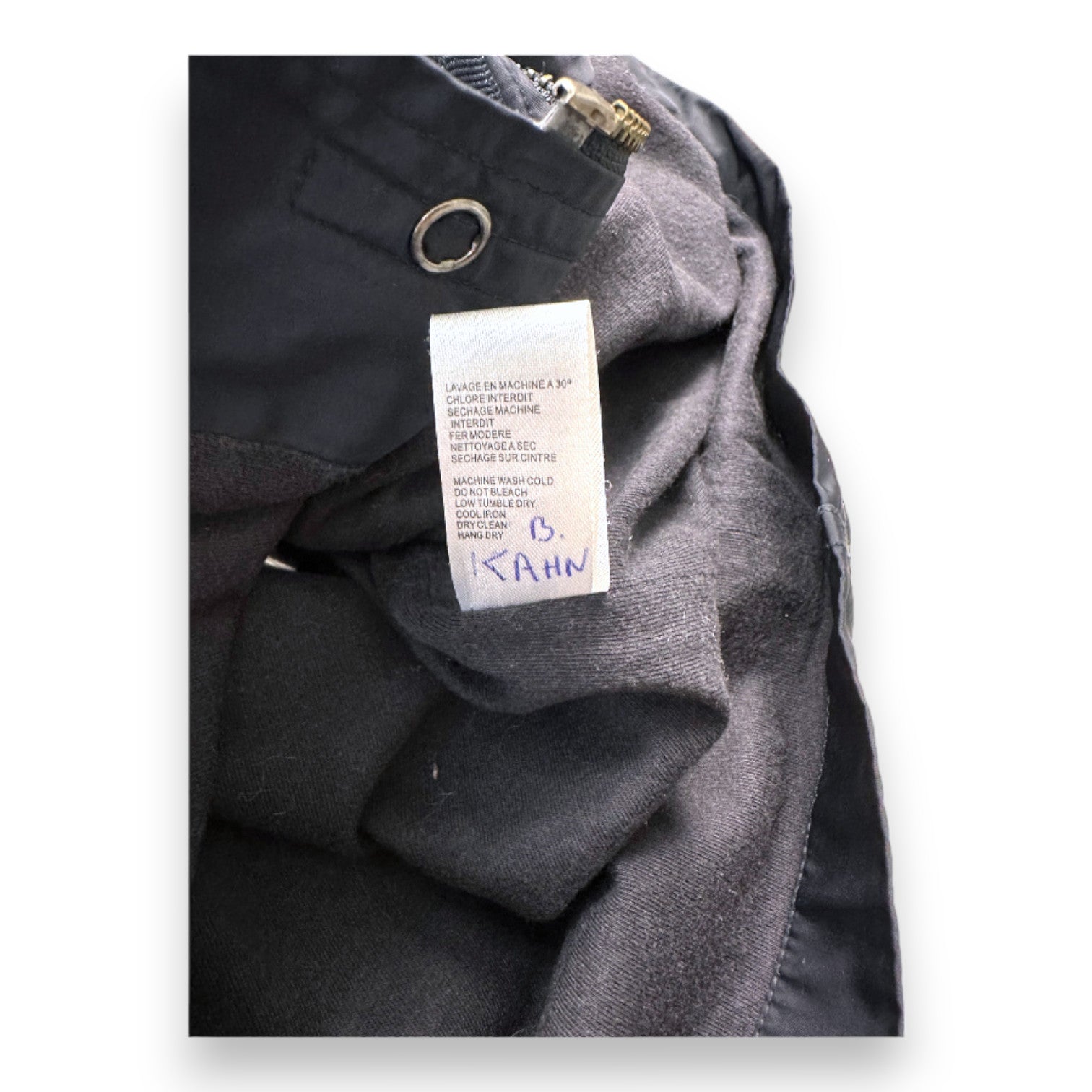 BONPOINT - Long black windbreaker jacket - 6 years