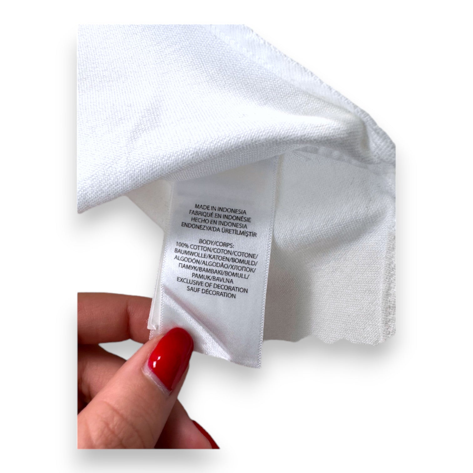 RALPH LAUREN - Weißes Langarmshirt - 4 Jahre