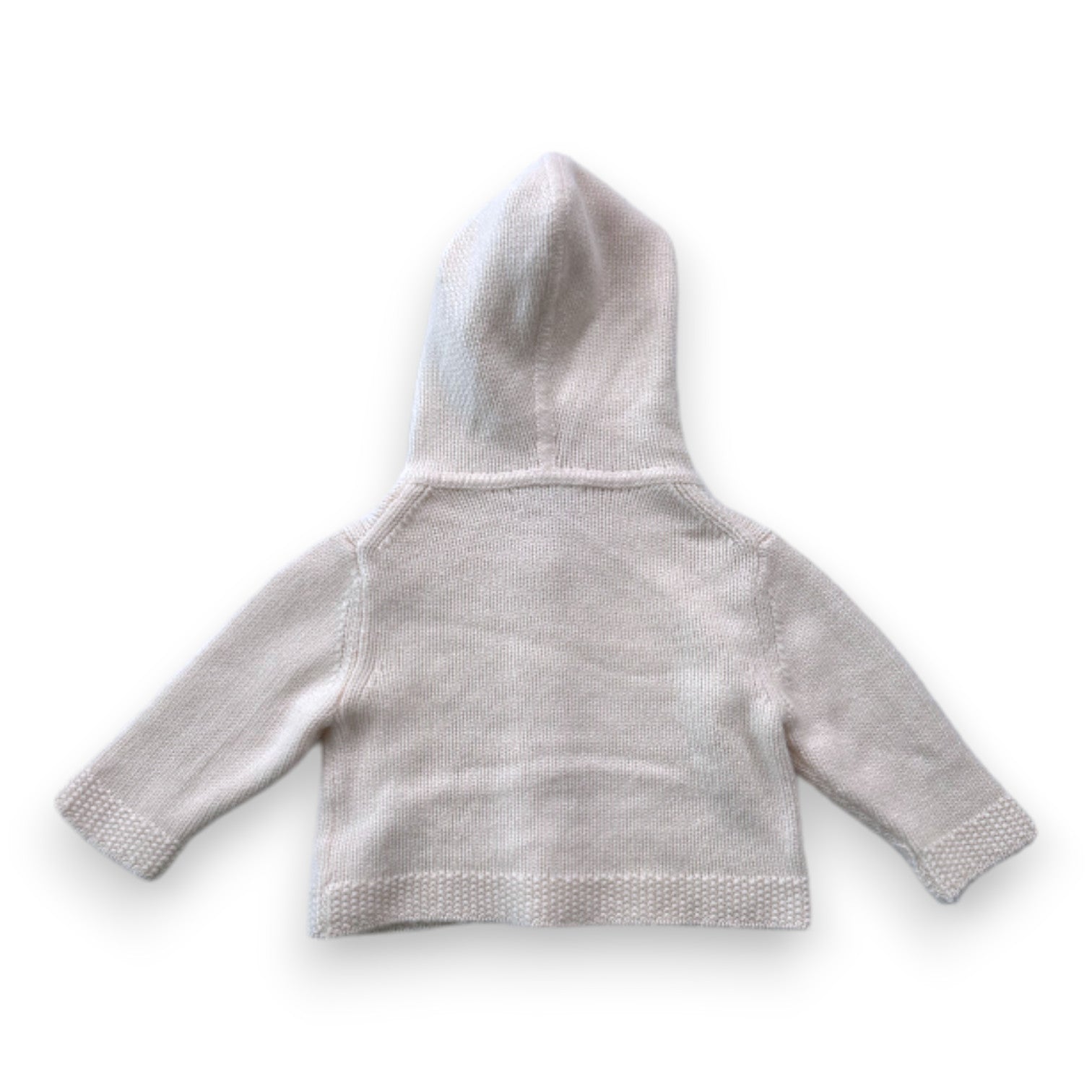 ERIC BOMPARD - White cashmere cardigan - 6 months