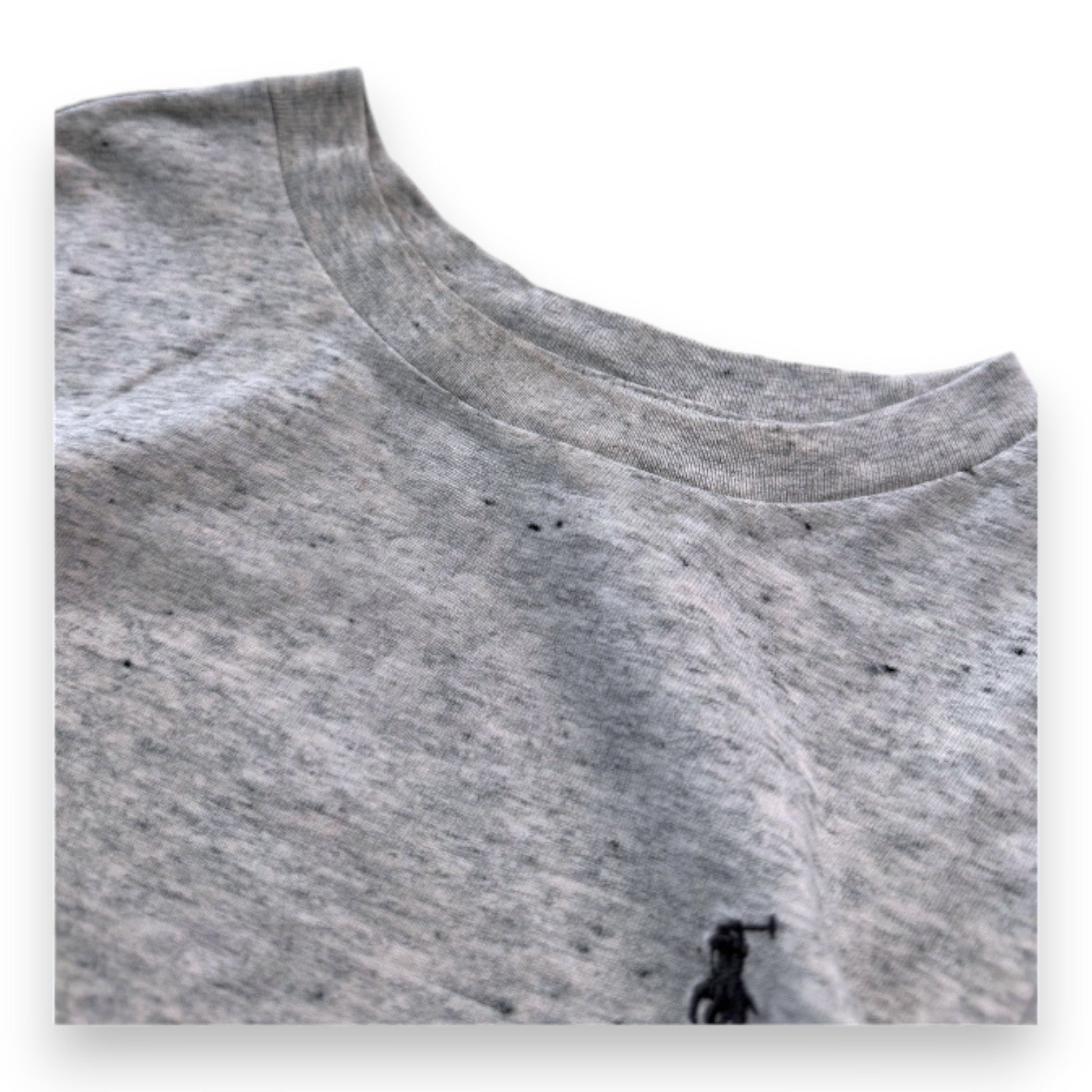 RALPH LAUREN - Grey short-sleeved t-shirt - 4 years