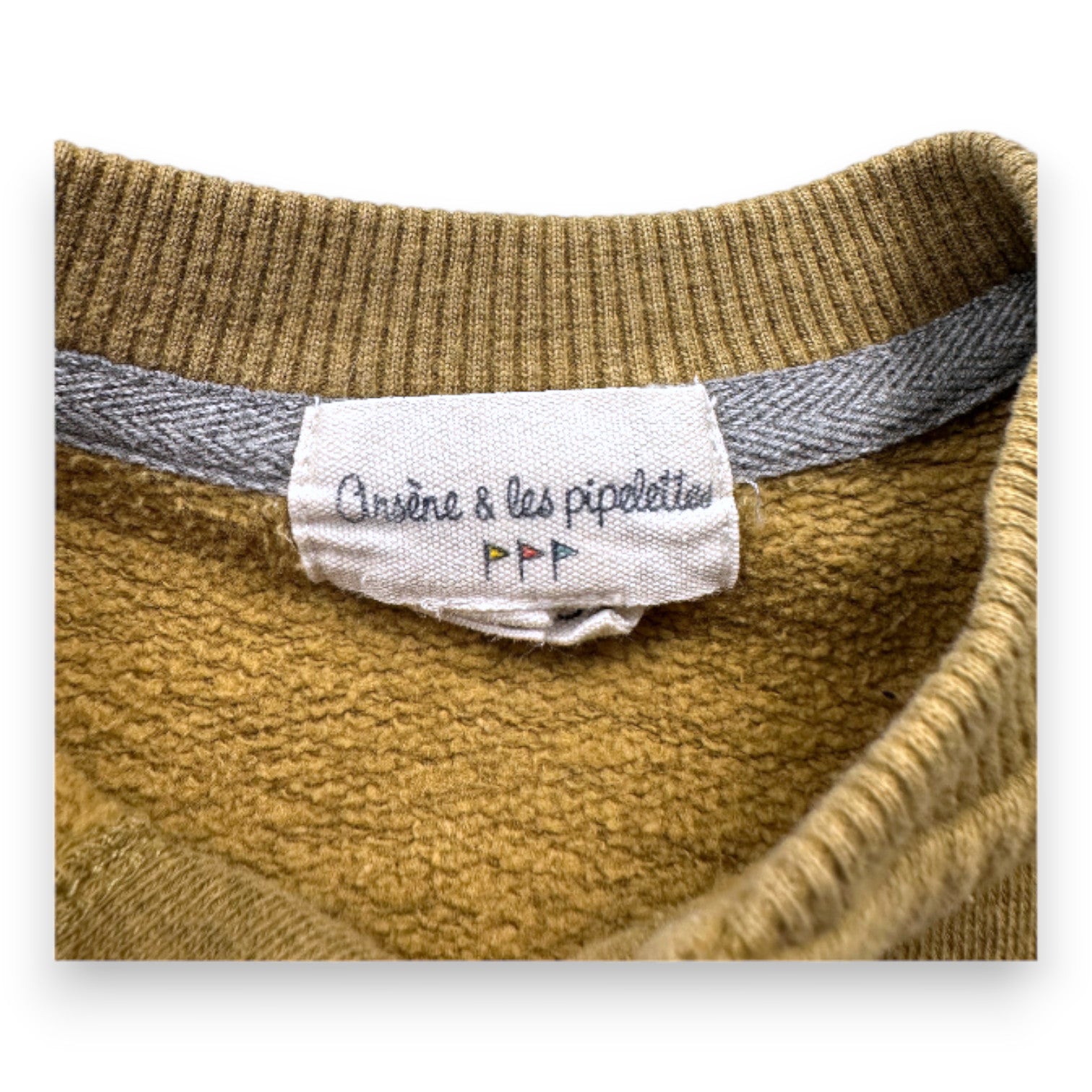 ARSÈNE ET LES PIPELETTES - Gilet teddy vert - 3 ans