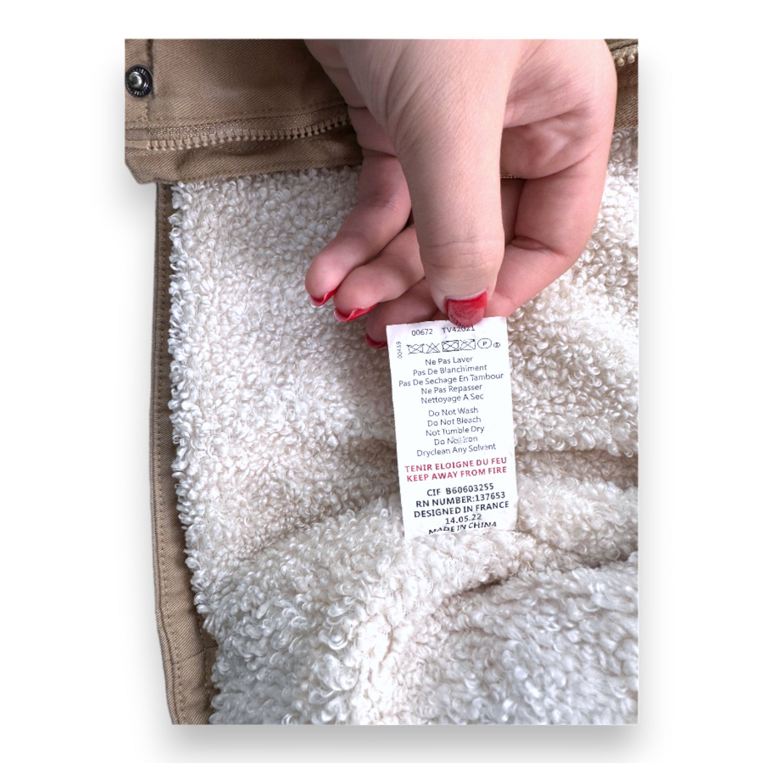 TARTINE & CHOCOLAT - Manteau parka verte - 3 ans