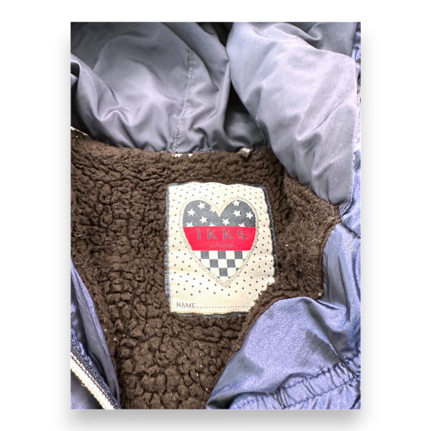 IKKS - Lange blaue Daunenjacke - 10 Jahre