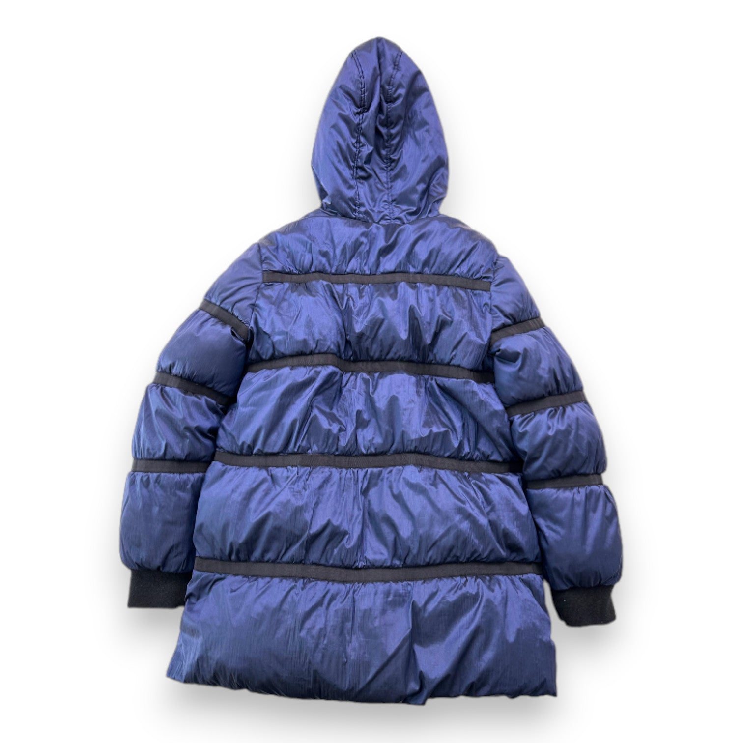 IKKS - Lange blaue Daunenjacke - 10 Jahre