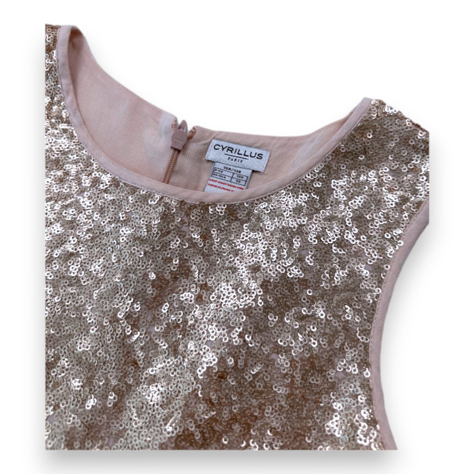 CYRILLUS - Rosa Zeremonienkleid - 10 Jahre alt