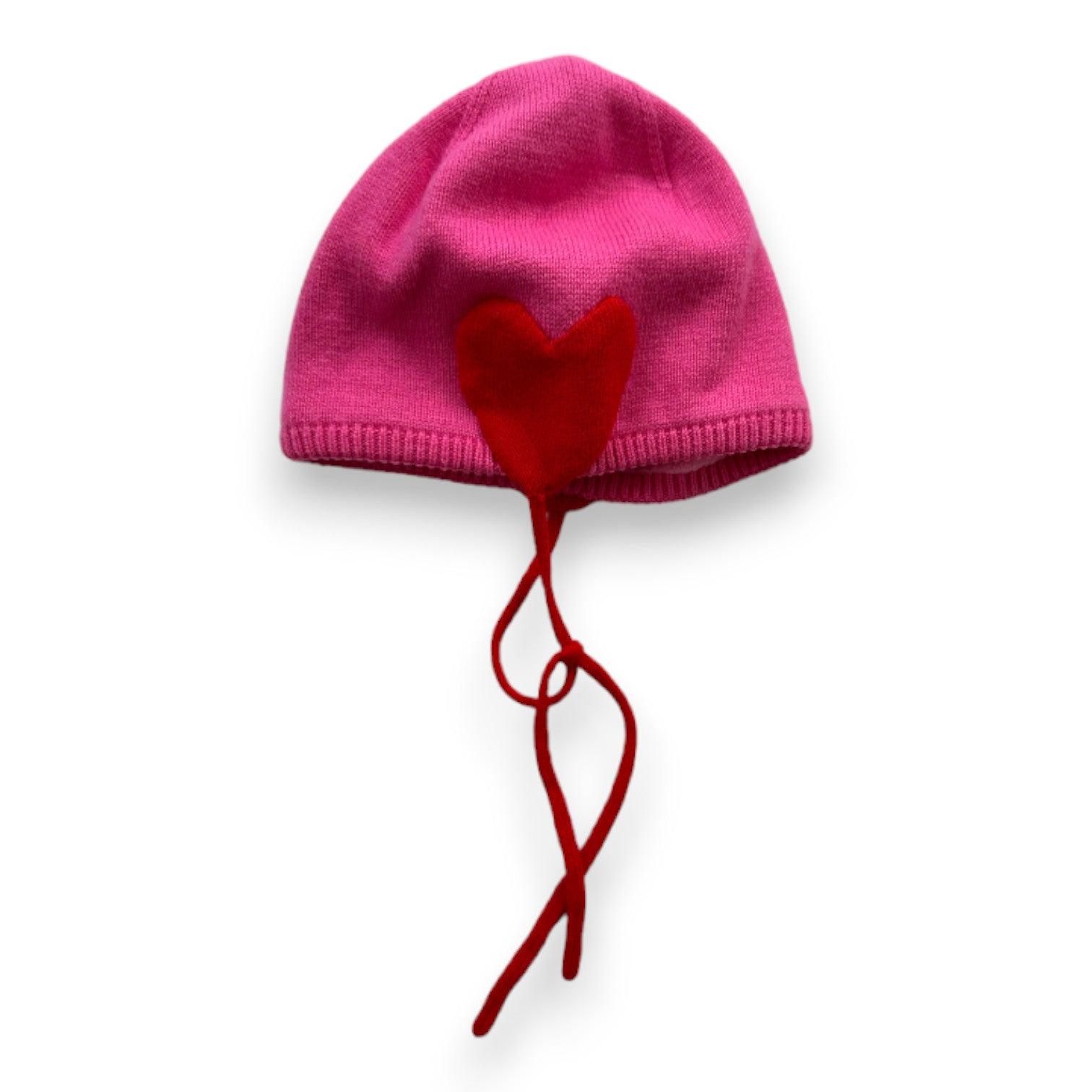 JACADI - Pink hat with hearts - 6 months