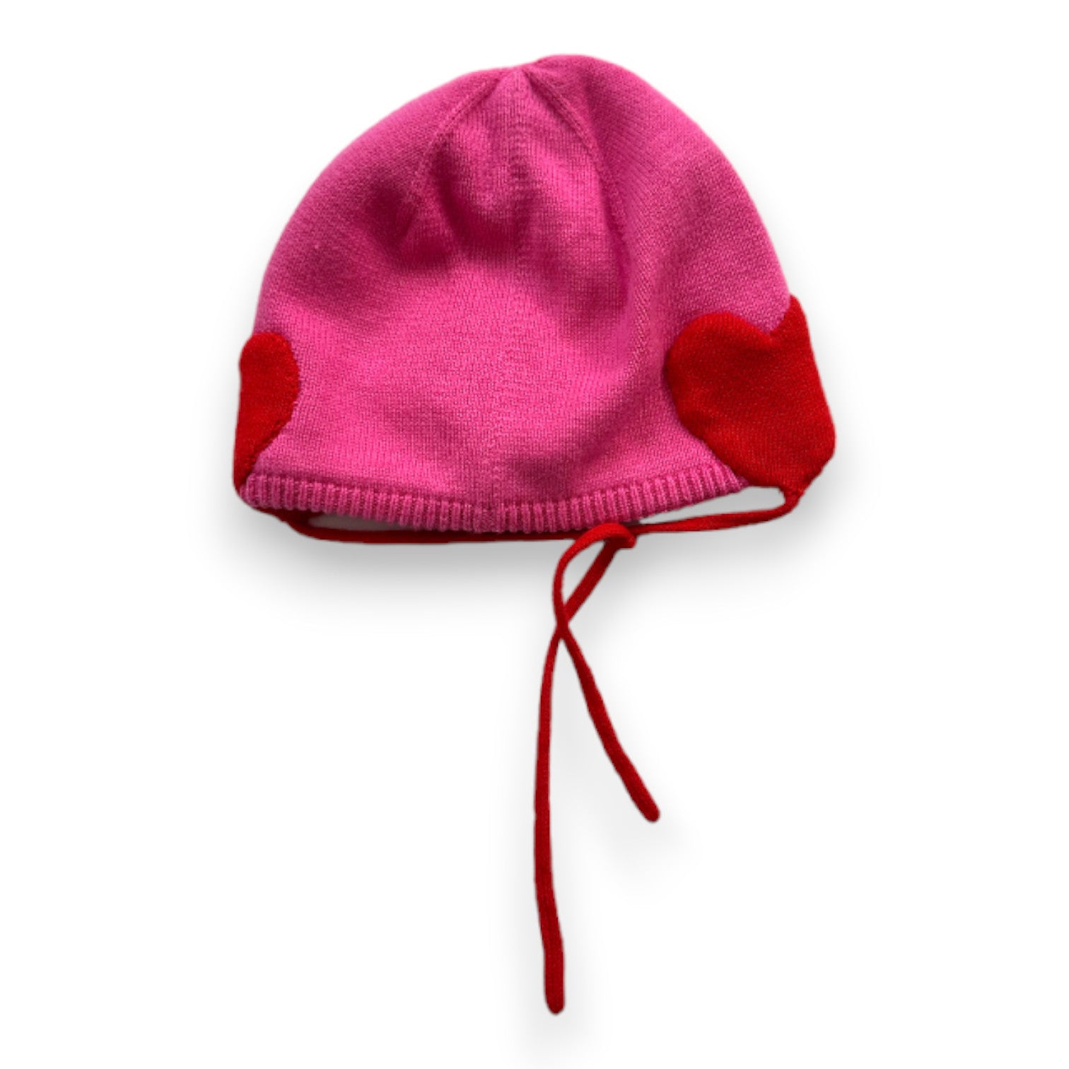 JACADI - Pink hat with hearts - 6 months