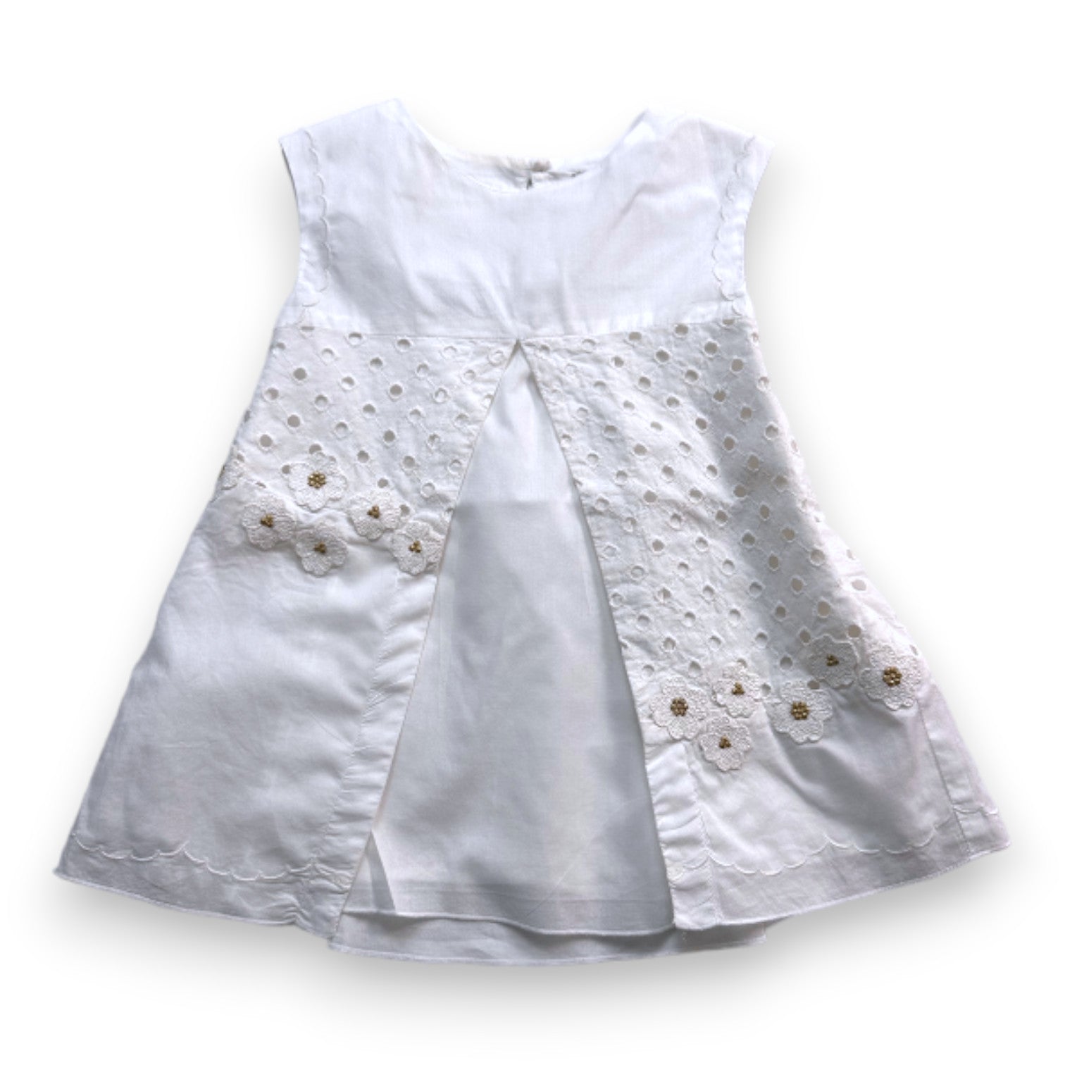 MARC JACOBS - White dress with details - 12 months