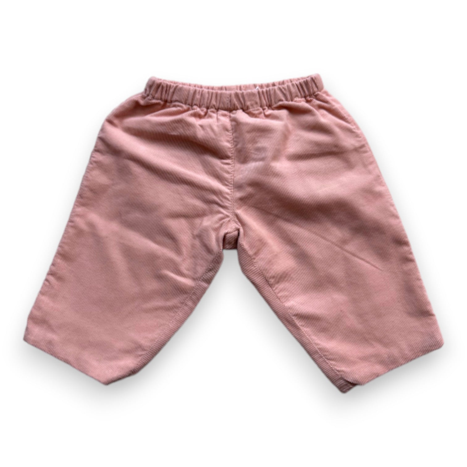 BONPOINT - Pink velvet pants - 6 months