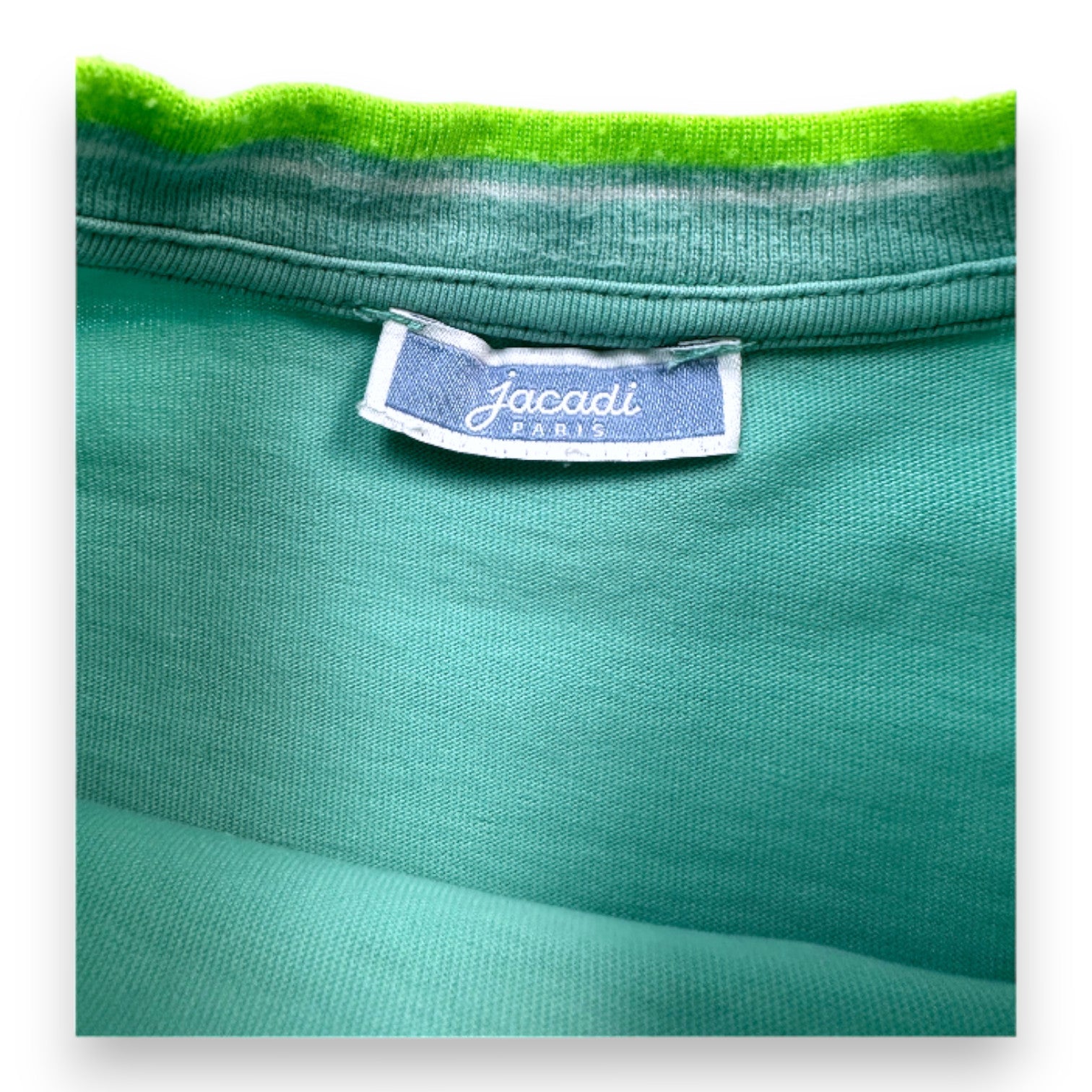 JACADI - Blaues T-Shirt mit Aufdruck - 4 Jahre