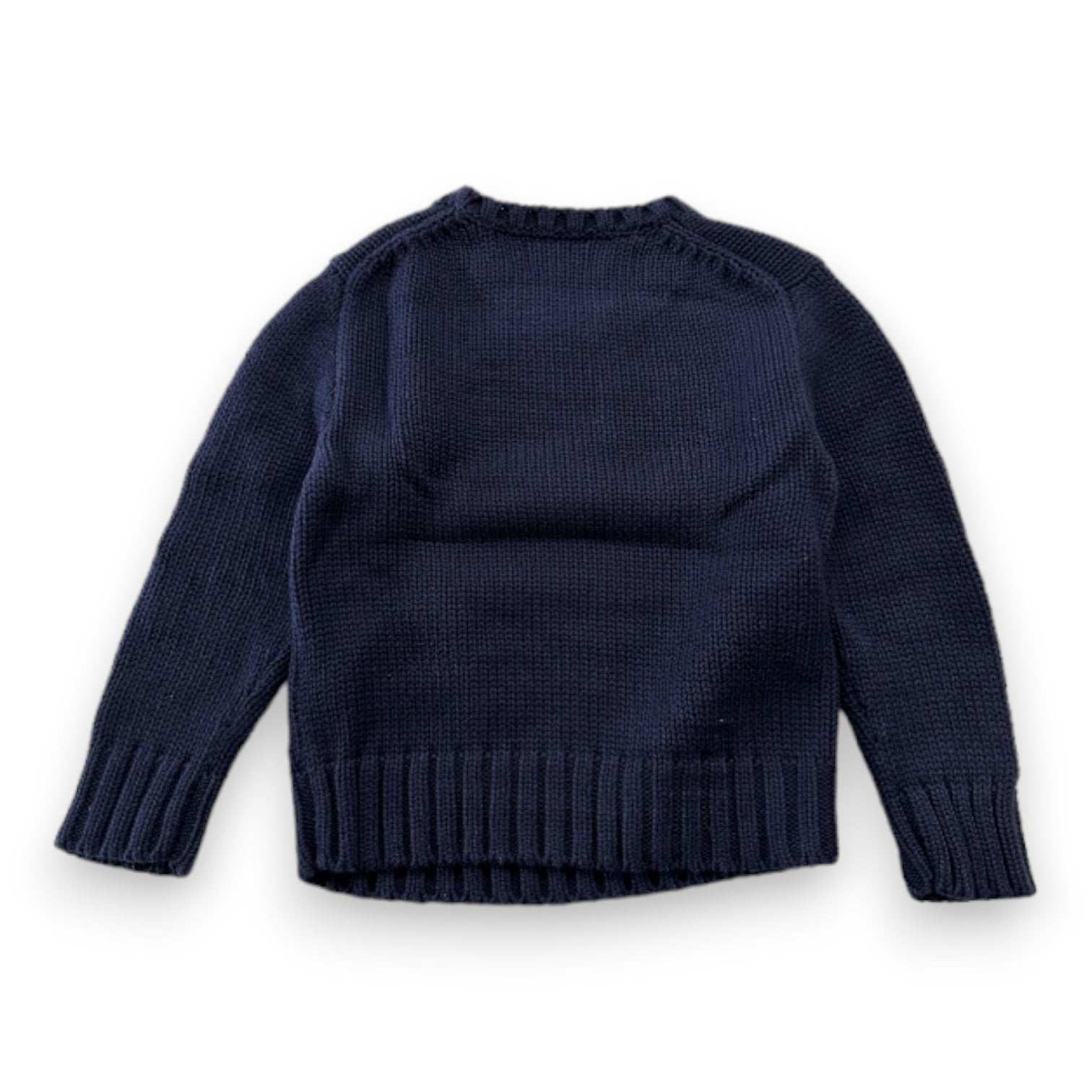 RALPH LAUREN - Blue sweater with iconic flag - 3 years